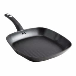 Oster Cuisine Oster Allston 11.5 in. Aluminum Nonstick Square Grill Pan, Black thumbnail 1