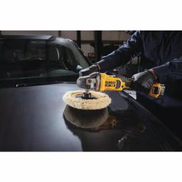 DEWALT 20V MAX XR Cordless Brushless 7 in. Variable Speed Rotary Polisher Kit with (2) 5.0 Ah Batteries & Charger thumbnail 12