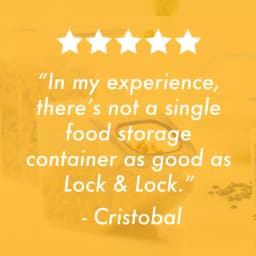 LOCK & LOCK Easy Essentials Pantry 16.5-Cup Rectangular Food Storage Container, Airtight & Leakproof Plastic Container thumbnail 7