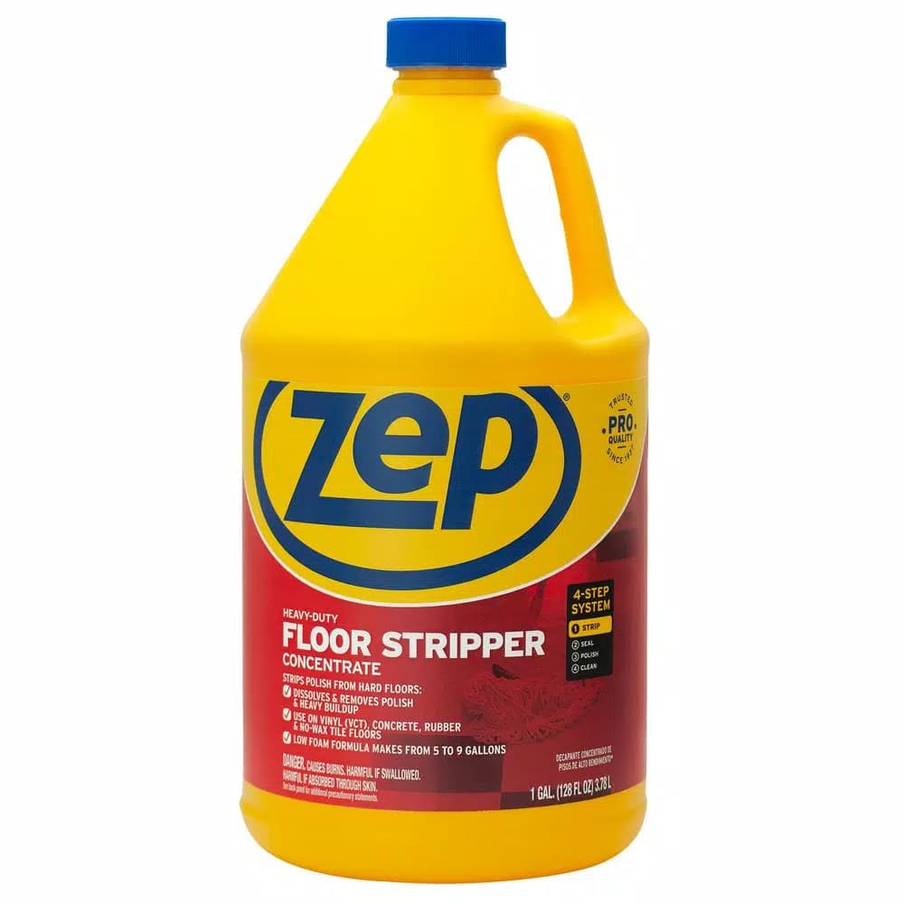 Zep Heavy-Duty Floor Stripper, 1 Gallon (Case of 4)