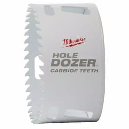Milwaukee 3-1/2 in. Hole Dozer Carbide Hole Saw for Metal and Multi-Material thumbnail 1