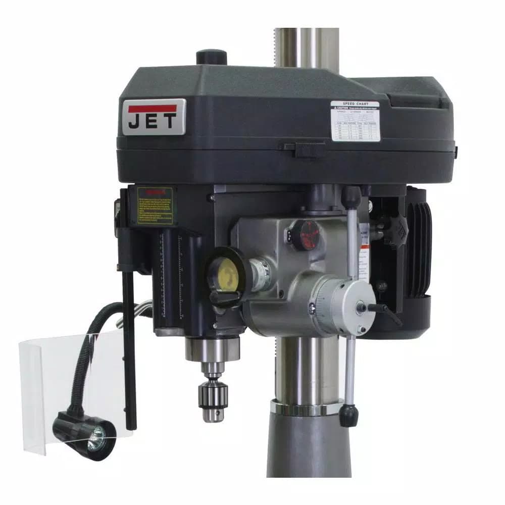 Jet JMD-18PFN 2 HP Mill Drill Press with Power Downfeed, 115V/230V, 1/2 in. Chuck