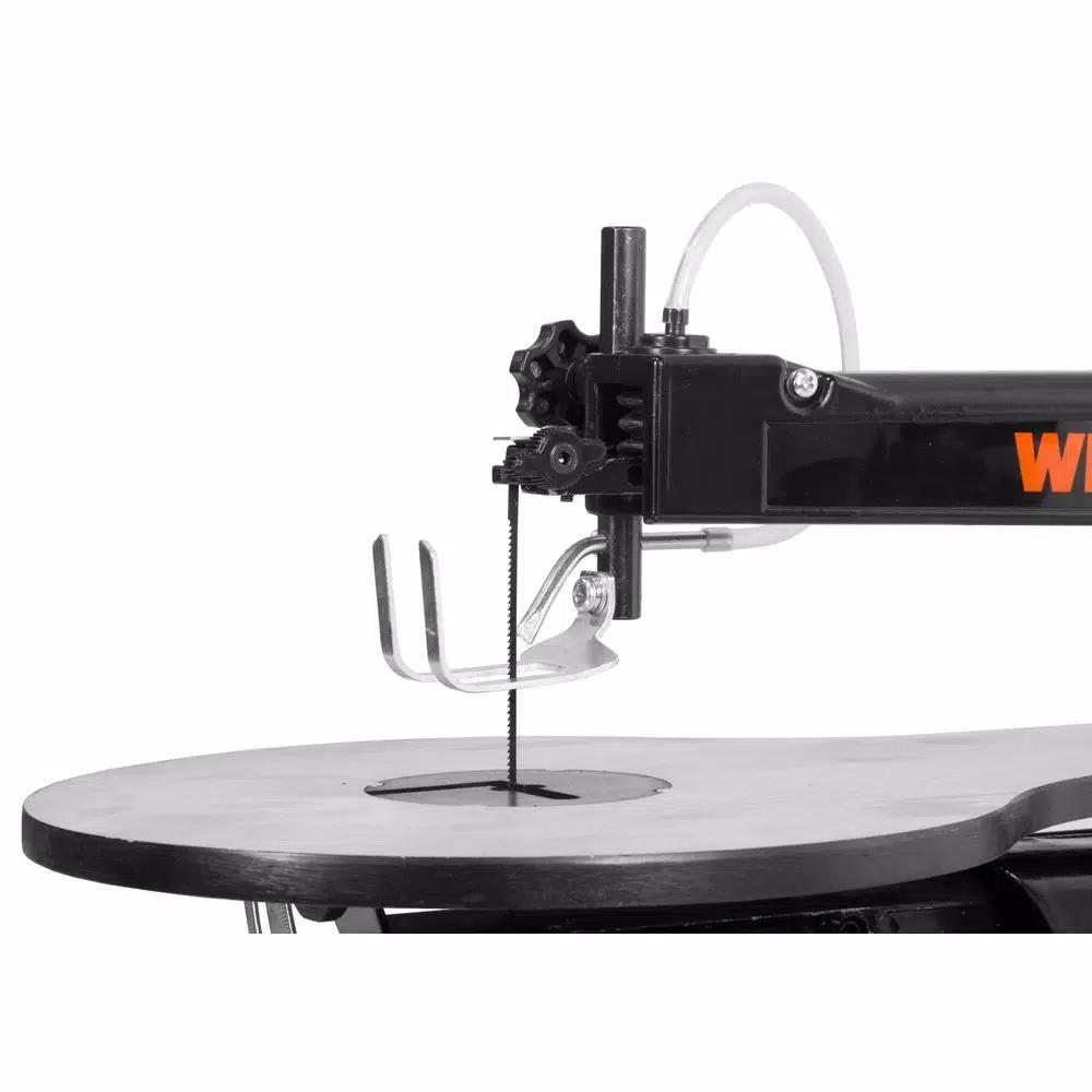 WEN 16-Inch Variable Speed Scroll Saw with Cast Iron Base and Easy-Access Blade Changes