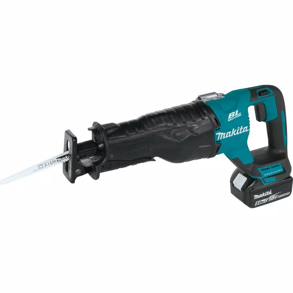Makita 18V LXT Lithium-Ion Brushless Cordless Reciprocating Saw Kit with 5.0Ah Batteries