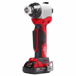 Milwaukee M18 18V Cordless Cable Stripper Kit for Al THHN/XHHW Wire, 11 Bushings, Battery & Charger Included thumbnail 6