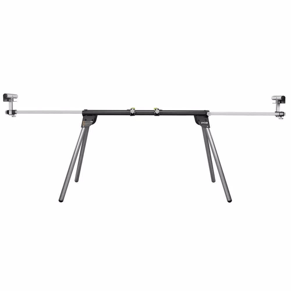 RYOBI 10 in. Sliding Compound Miter Saw with LED and Universal QuickSTAND