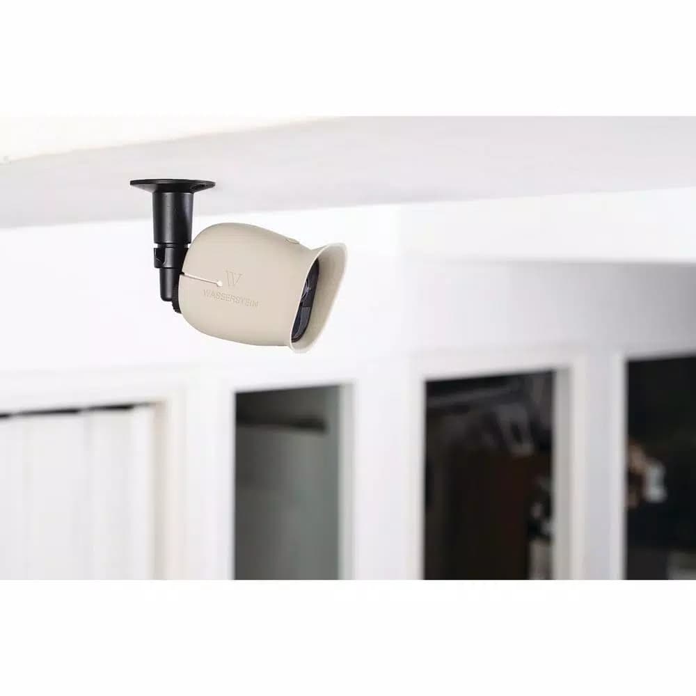 Wasserstein Black Security Wall Mounts for Arlo and Arlo Pro (6-Pack)