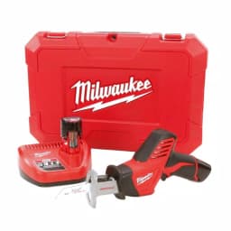 Milwaukee M12 12V Lithium-Ion HACKZALL Cordless Reciprocating Saw Kit with 2 1.5 Ah Batteries, Charger & Case thumbnail 1
