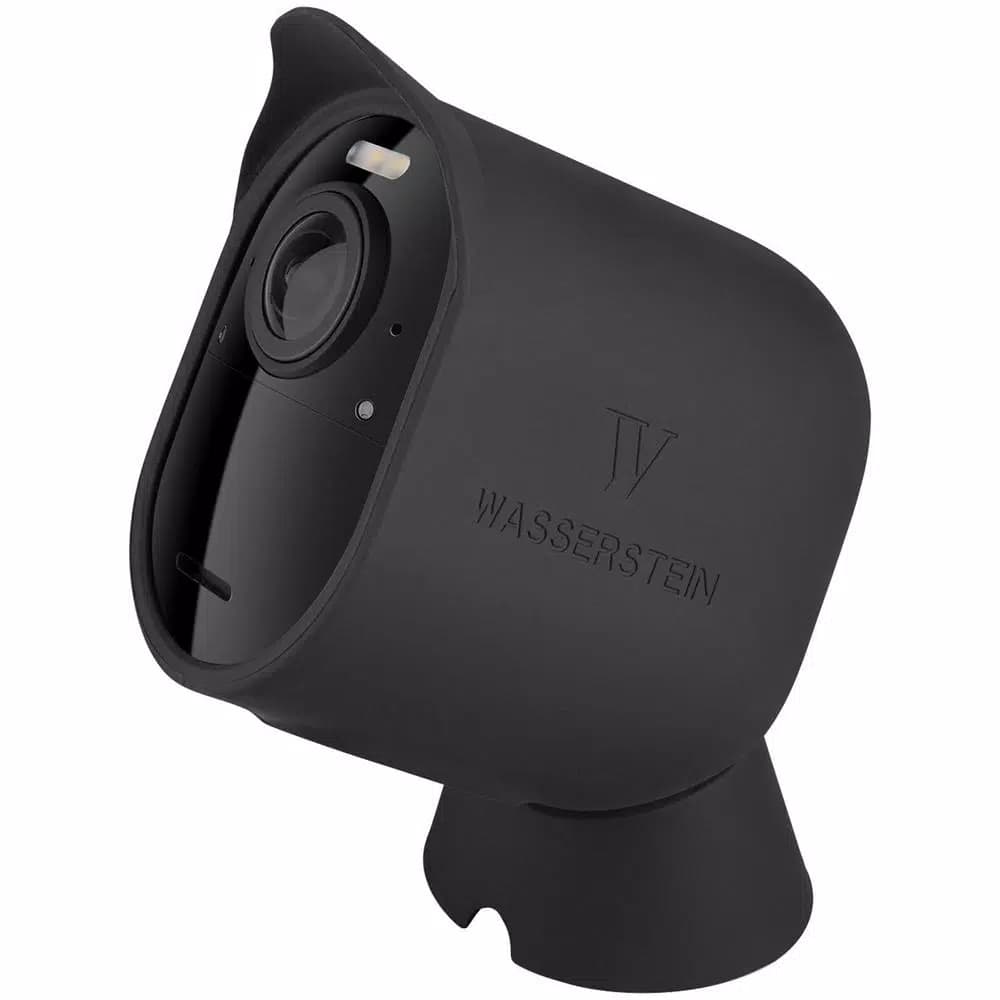 Wasserstein Protective Silicone Skins with Sunroof for Arlo Ultra, Black (3-Pack)