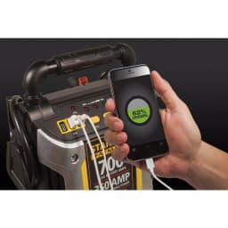 STANLEY FATMAX J7CS 700 Peak Amp Jump Starter and 120 PSI Air Compressor Power Station thumbnail 3