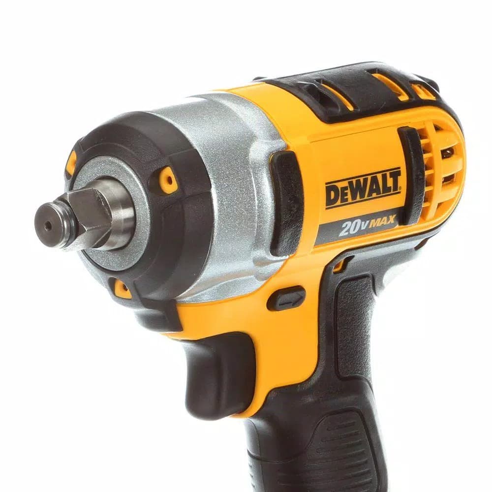 DEWALT 20V MAX Cordless 1/2 in. Impact Wrench Kit with Detent Pin (Tool-Only)