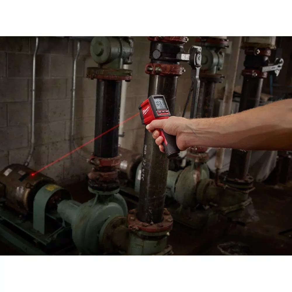 Milwaukee 2267-20H Infrared Temperature Gun with 10:1 Distance-to-Spot Ratio