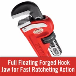 RIDGID 14 in. Heavy-Duty Straight Pipe Wrench, Ductile-Iron with I-Beam Handle thumbnail 12