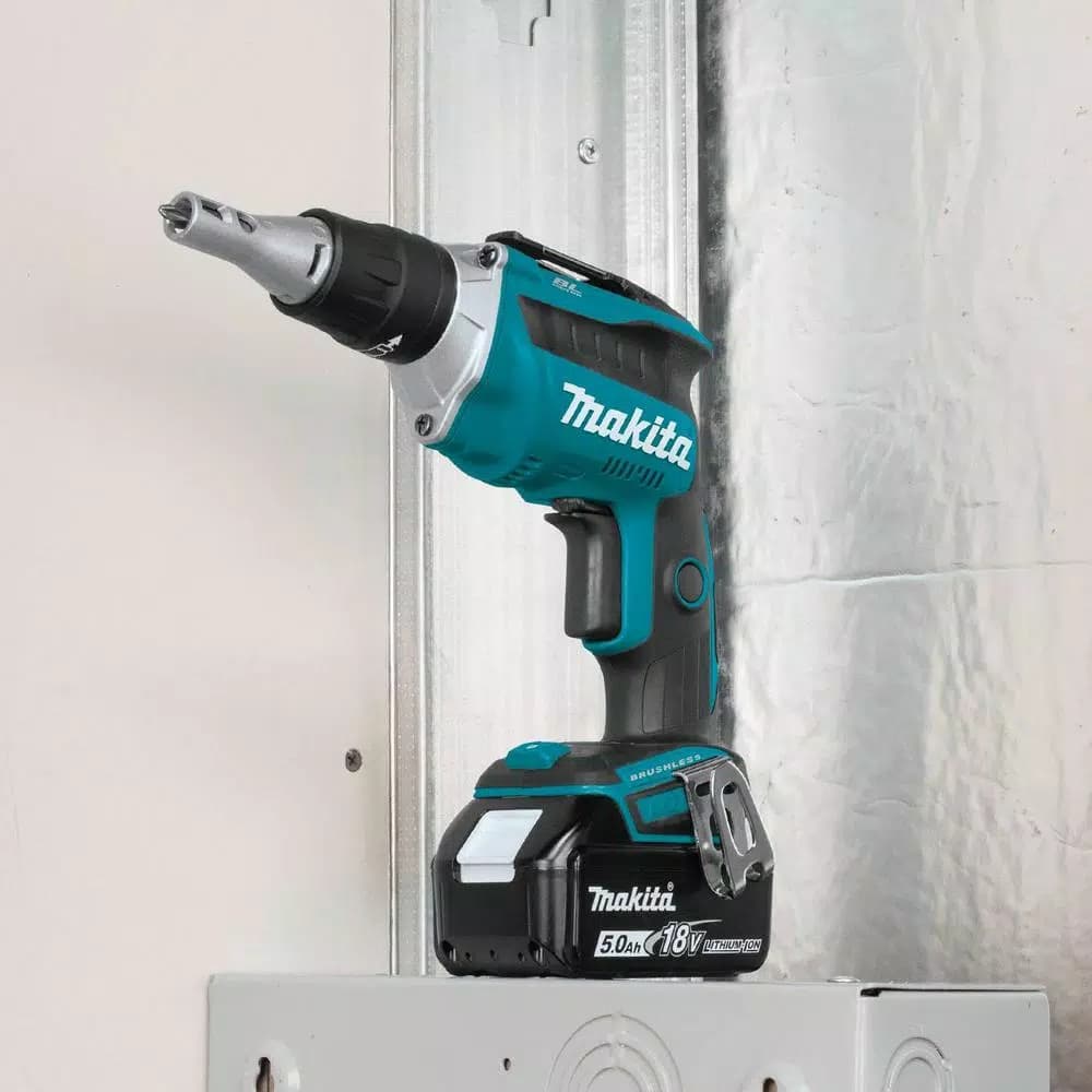 Makita 18V LXT Brushless Cordless Drywall Screwdriver Kit with 5.0Ah Battery & Charger