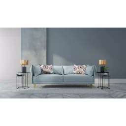 Unbranded Maryam Brown and White Geometric Cotton Throw Pillow, 20 x 20 in. thumbnail 2