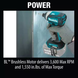 Makita 18V LXT Brushless 3-Speed Impact Driver Bundle with ImpactXPS Socket and Bit Sets thumbnail 12