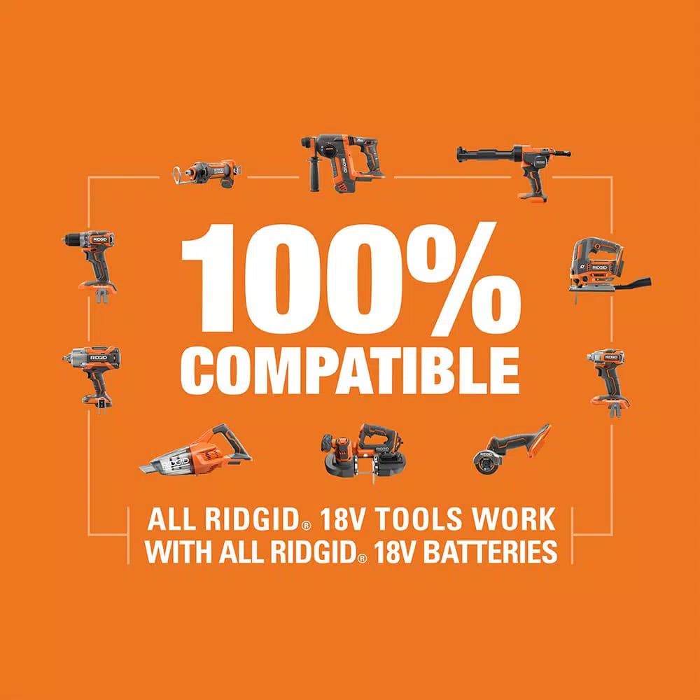 RIDGID 18V Cordless 5 in. Random Orbit Sander, Tool Only