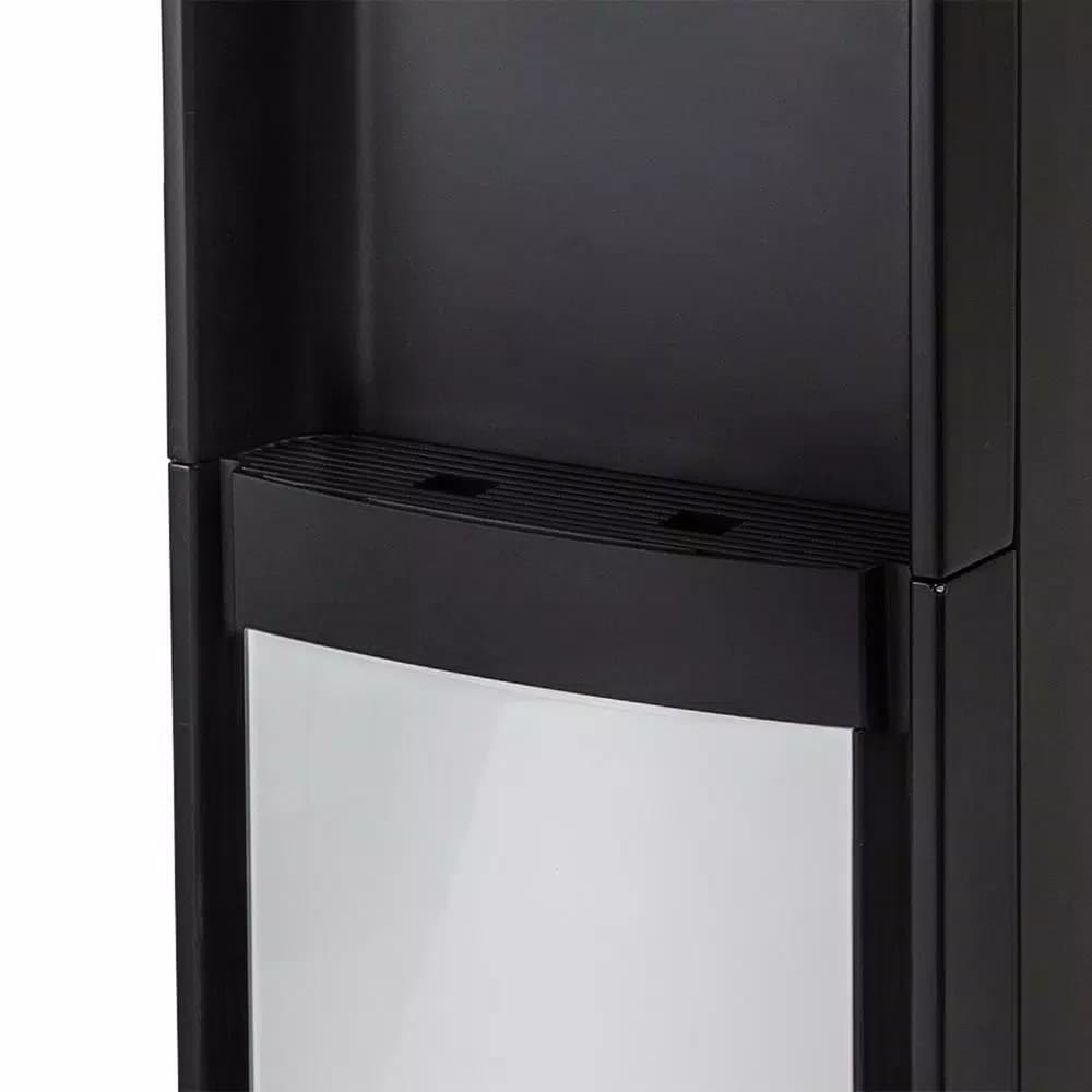 Vitapur VWD1086BLS-PL Bottom Load Water Dispenser, Hot & Cold, Black/Stainless Steel
