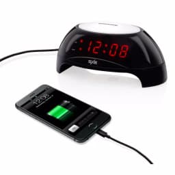 SXE Sunrise Simulator Night Light Alarm Clock with USB Charging Port and LED Display thumbnail 3