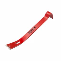 TEKTON 15 in. Flat Utility Pry Bar with Chisel Tips and 3 Nail Slots thumbnail 1