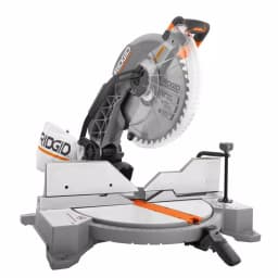 RIDGID 12 in. 15 Amp Dual Bevel Corded Compound Miter Saw with LED thumbnail 1