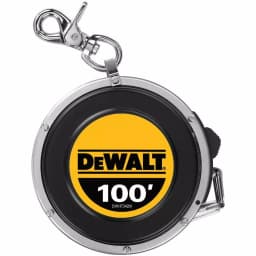 DEWALT 100 ft. Steel Auto-Rewind Long Tape Measure thumbnail 1