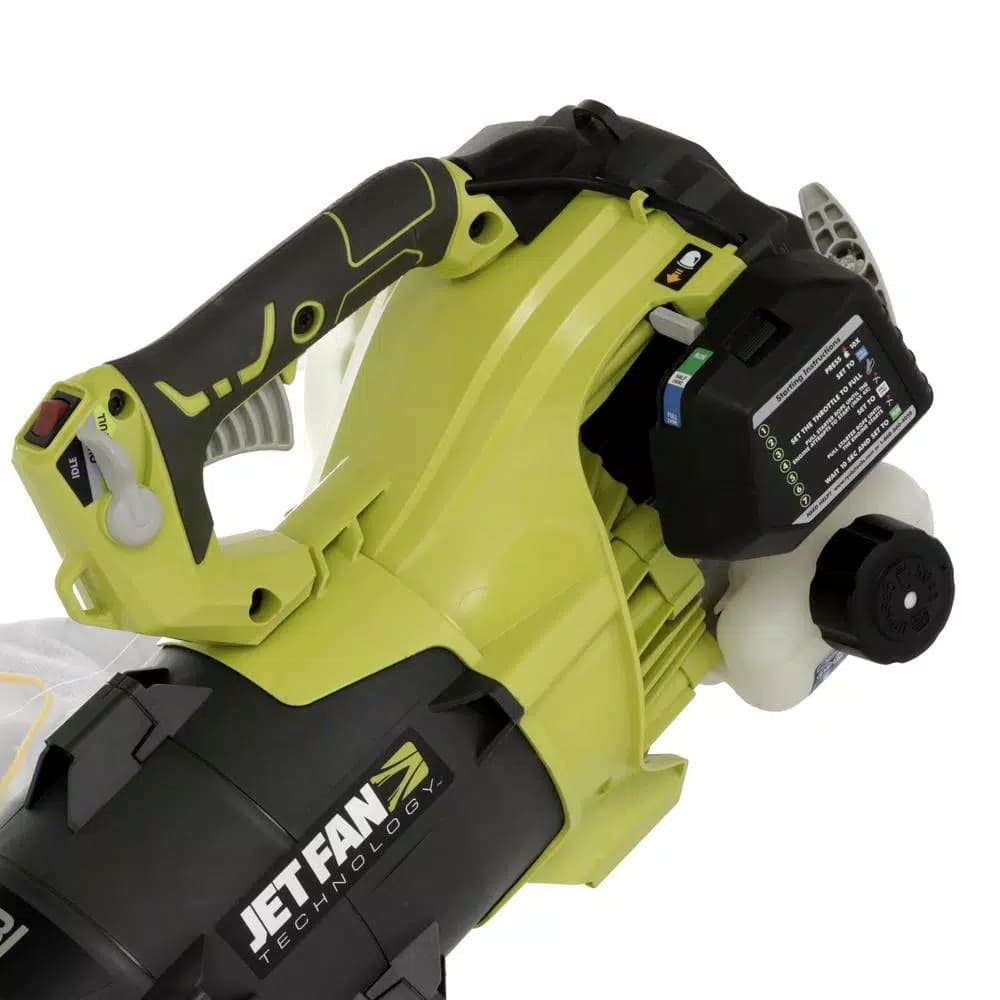 RYOBI 25cc Gas Handheld Jet Fan Blower, 520 CFM, 160 MPH, Refurbished