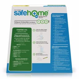 Safe Home Starter 10 Drinking Water Test Kit - 10-in-1 Water Quality Testing Kit thumbnail 2