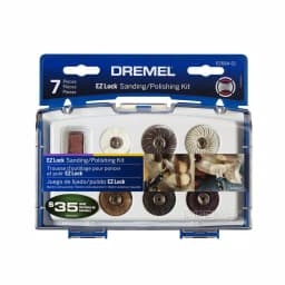 Dremel EZ Lock Rotary Tool Sanding and Polishing Mini Kit, 7-Piece Set thumbnail 2
