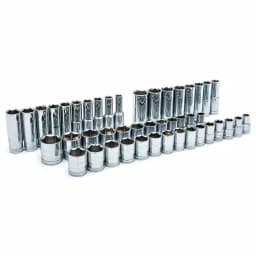 GearWrench 49-Piece 1/2 in. 120XP SAE/Metric Standard and Deep Socket Mechanics Tool Set thumbnail 7