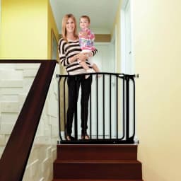 Dreambaby Chelsea Auto-Close Security Gate with Extensions, 29.5 in. H, Black thumbnail 5