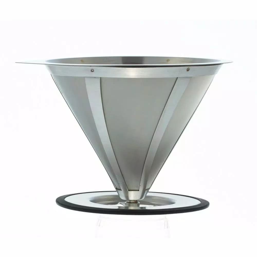GROSCHE UltraMesh 1-Cup Stainless Steel Reusable Coffee Dripper Filter