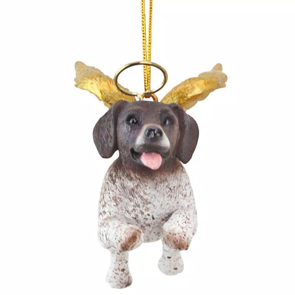 Design Toscano English Pointer Angel Dog Christmas Ornament