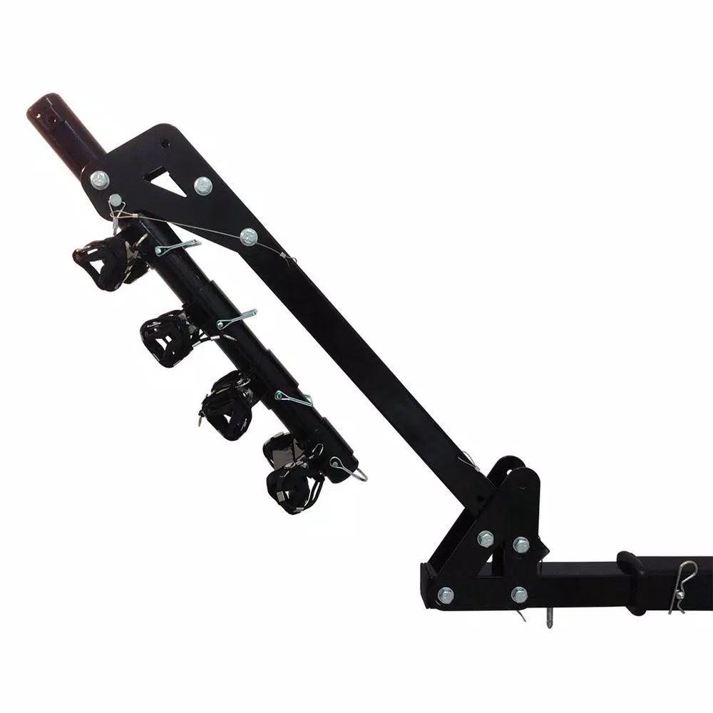 Detail K2 4-Bike Capacity Hitch Mounted Bike Rack with 1-1/4 in. Adapter, 100 lb. Capacity