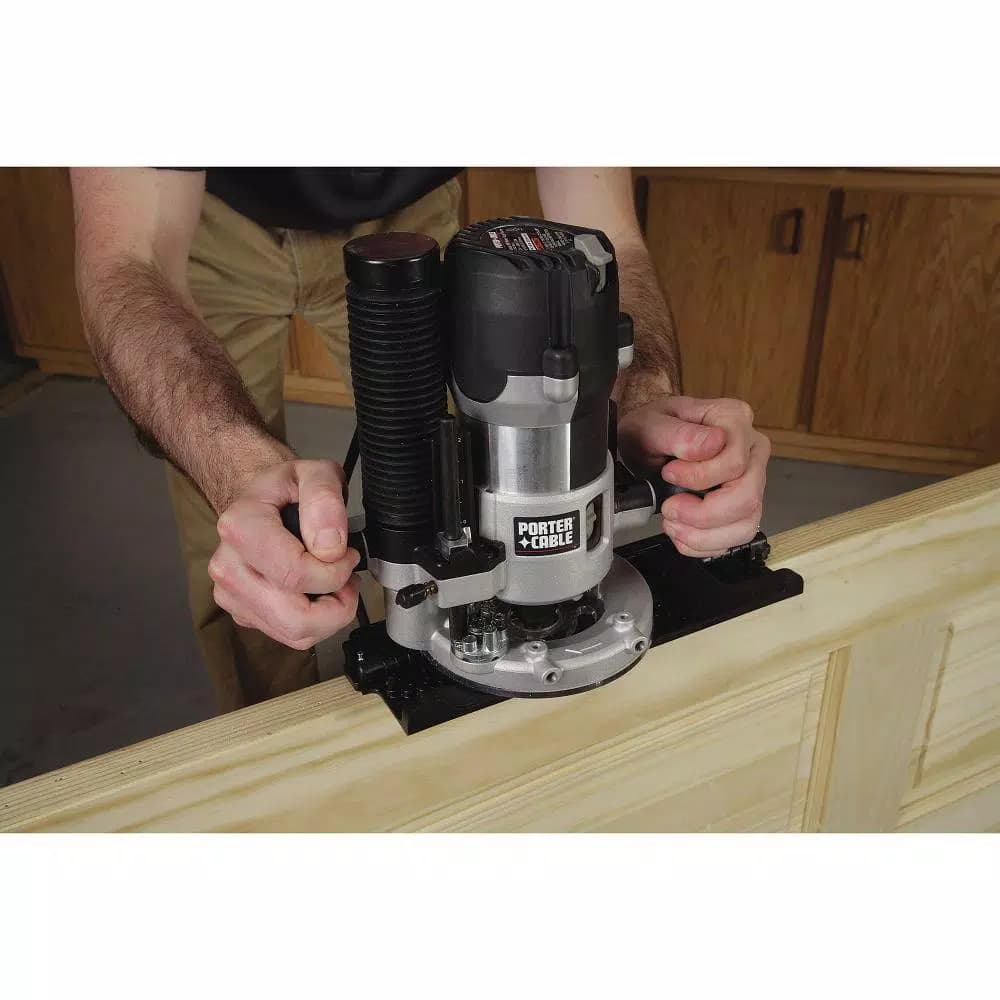 Porter-Cable 59375 Strike and Latch Plate Router Template with HSS Bit