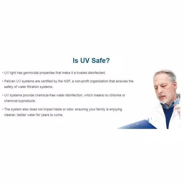 Pelican Water PUV-B Replacement UV Lamp for PUV-Basic and PUV-8 Disinfection Systems