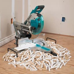 Makita 10 in. Dual-Bevel Sliding Compound Miter Saw, 18V X2 LXT Brushless Cordless (Tool Only) thumbnail 14