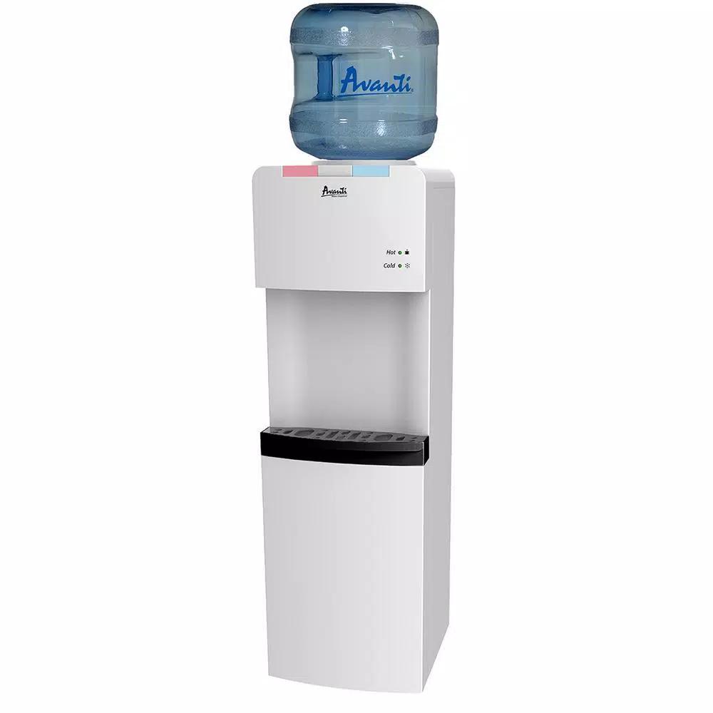 Avanti 5 Gallon Top Loading Hot and Cold Water Dispenser with LED Indicators