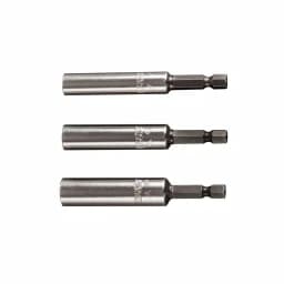 Klein Tools 3-Piece Hollow Shaft Magnetic Nut Driver Set, 1/4 in. Hex Quick Connect, Impact Rated thumbnail 1