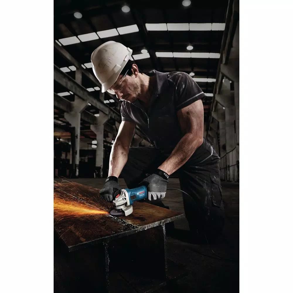 Bosch GWS9-45 4.5 in. Corded Angle Grinder, 8.5 Amp, 11,000 rpm