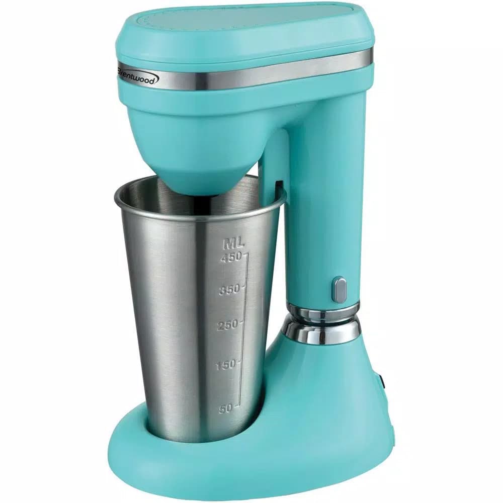 Brentwood Appliances SM-1200B 15 oz. Classic Milkshake Maker, Turquoise