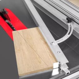 POWERTEC 24-Inch Aluminum Table Saw Taper Jig with Laser Etched Scale thumbnail 2