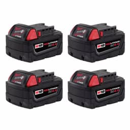 Milwaukee M18 REDLITHIUM XC 6.0 Ah 18V Lithium-Ion Battery Pack (4-Pack) thumbnail 1