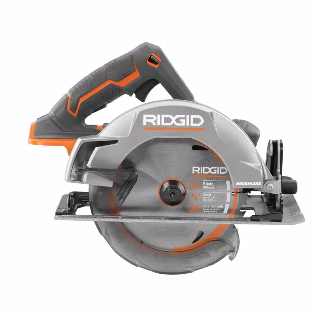 RIDGID 18V Cordless Brushless 7-1/4 in. Circular Saw (Tool Only)