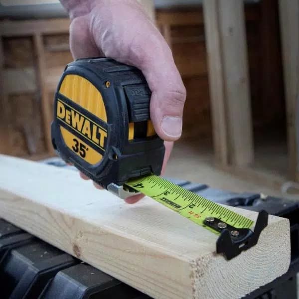 DEWALT 35 ft. x 1-1/4 in. Heavy-Duty Framing Tape Measure with Reinforced ABS Housing