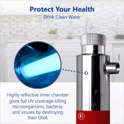 Express Water UV Water Filter Replacement System - 12 Inch Housing with 10 Inch Bulb thumbnail 3