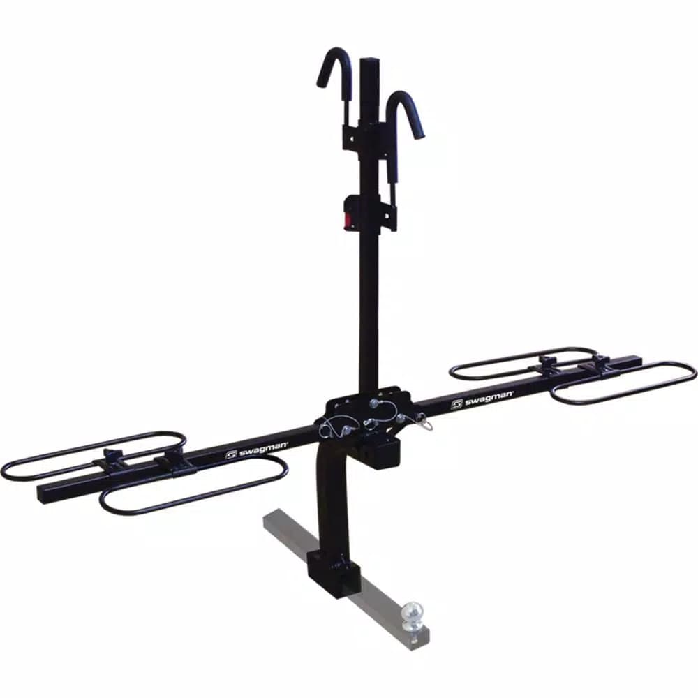 Swagman Traveler XCS2 2-Bike Folding RV Bike Rack for 2 in. Towing Receiver