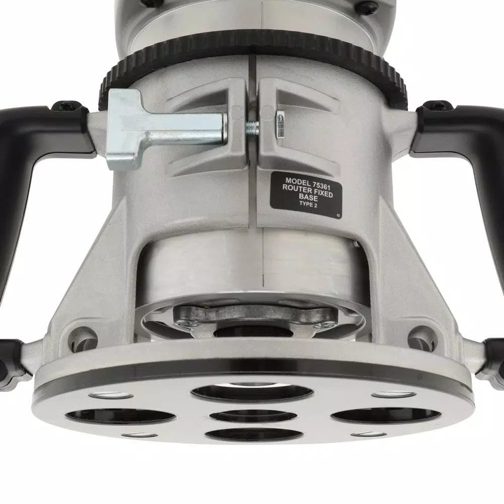 Porter-Cable 7519 3-1/4 HP Peak Speedmatic Fixed Base Router, 15 Amp, 21,000 RPM