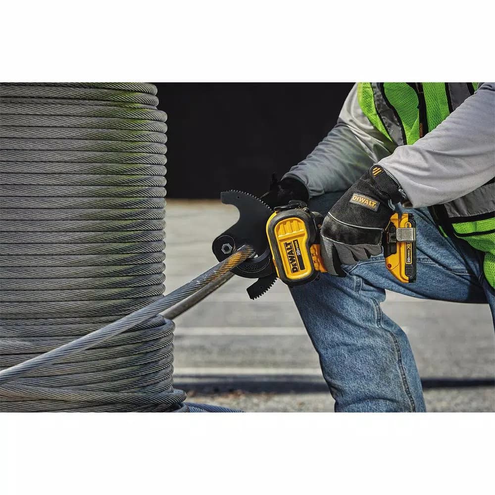DEWALT 20V MAX Cordless ACSR Cable Cutting Tool with 2.0Ah Battery and Charger