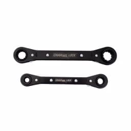 Channellock 4-in-1 SAE Ratcheting Wrench Set, Reversible 12-Point Socket Tool thumbnail 1